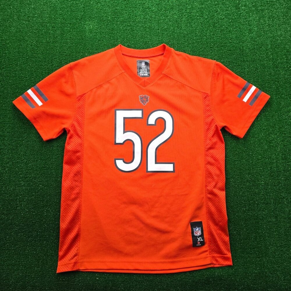 Chicago Bears Jersey Boys Youth XL Adult Small #52 Khalil Mack NFL Football